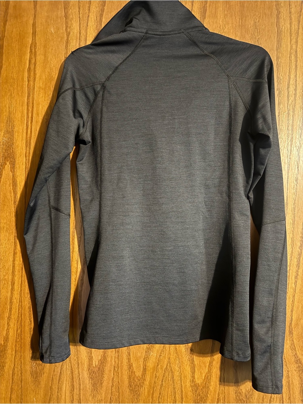 Nike Women's Gray Hooded Performance Top